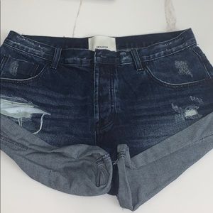 One Teaspoon Bandits jean shorts